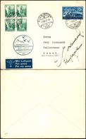 POSTA AEREA - AEROGRAMMI - PRIMI VOLI - LIECHTENSTEIN - 1937 (1 Agosto) - Zurigo Sion - Aerogramma Da Triesenberg A Basi - Other & Unclassified