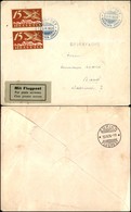 POSTA AEREA - AEROGRAMMI - PRIMI VOLI - SVIZZERA - 1924 (13 Aprile) - Grenchen Zurich - Aerogramma Per Basilea - Autres & Non Classés