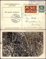 POSTA AEREA - AEROGRAMMI - PRIMI VOLI - SVIZZERA - 1926 (15 Maggio) - La Chaux De Fonds Basilea - Cartolina Postale (Nho - Other & Unclassified