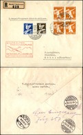 POSTA AEREA - AEROGRAMMI - PRIMI VOLI - SVIZZERA - 1933 (13 Febbraio) - Zurigo Milano - Aerogramma Raccomandato Da Zurig - Autres & Non Classés