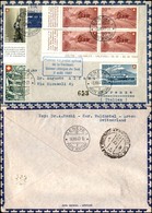 POSTA AEREA - AEROGRAMMI - PRIMI VOLI - SVIZZERA - 1947 (3 Agosto) - Volo Speciale Svizzera Africa Del Sud - Aerogramma  - Other & Unclassified