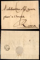 PREFILATELICHE - 1792 - Involucro Di Lettera Da Vicenza A Roma - Sonstige & Ohne Zuordnung
