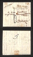 PREFILATELICHE - 1842 - S. Elpidio + PP + Macerata - Lettera Per Firenze - Tassata - Other & Unclassified