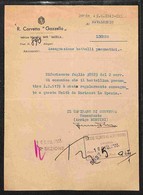 DOCUMENTI - VARIE - CARTOLINE - R Corvetta Gazzella - 1943 (9 Giugno) - Circolare Interna - Andere & Zonder Classificatie