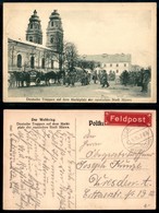 DOCUMENTI - VARIE - CARTOLINE - Polonia - Mlawa Deutsche Truppen Auf Dem Marktplatz Der Russichen - Feldpost 1.5.15 - Autres & Non Classés