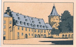 ALTENBURG Thüringen SCHLOSS HOF Steindruck Color TOP-Erhaltung Ungelaufen - Altenburg