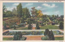 Nebraska Lincoln Antelope Park Rock Garden Curteich - Lincoln