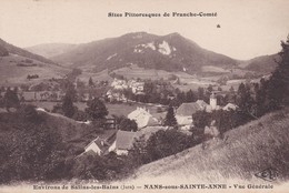 (39) Environs De Sallins-les-Bains . NANS -sous-SAINTE ANNE (139 Ha) Vue Générale - Sonstige & Ohne Zuordnung