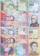 SERIE COMPLETA DE 8 BILLETES DE VENEZUELA 2-5-10-20-50-100-200 Y 500 DEL AÑO 2018 EN CALIDAD EBC (XF) - Venezuela