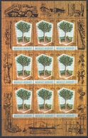 New Hebrides (French) 1969 - Kauri Pine, Timber Industry - Miniature Sheet Mi 278 ** MNH - Blocks & Sheetlets