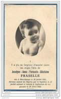 SBERCHAMPS ..-- Joselyne FRASELLE . Née En 1951 , Décédée En 1952 . - Libramont-Chevigny