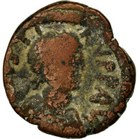 Monnaie, Justin I, Follis, 518-522, Constantinople, TB, Bronze, Sear:62 - Byzantines