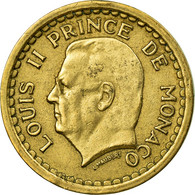 Monnaie, Monaco, Louis II, Franc, Undated (1943), TTB, Aluminium, Gadoury:132 - 1922-1949 Louis II