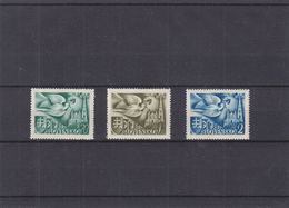 Slovaquie - Yvert 74 / 6 ** - Armoiries - Pigeons - églises - Valeur 7,80 Euros - Unused Stamps