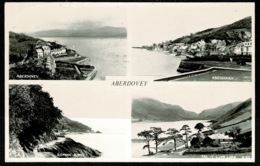 Ref 1268 - 1961 Judges Real Photo Multiview Postcard - Aberdovey Merionethshire Wales - Merionethshire