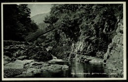 Ref 1268 - Judges Postcard - Miners Bridge Bettws-Y-Coed Snowdonia - Caernarvonshire Wales - Caernarvonshire