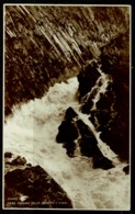 Ref 1268 - Judges Real Photo Postcard - Conway Falls Bettws-Y-Coed Snowdonia - Caernarvonshire Wales - Caernarvonshire