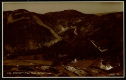 Ref 1268 - Judges Real Photo Postcard - Sychnant Pass From Dwygyfylchi Near Conway - Caernarvonshire Wales - Caernarvonshire