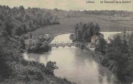 Lobbes. Le Déversoire De La Sambre. Beau Cachet De Manage 1908 ! - Lobbes