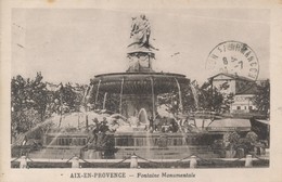 CPA - France - (13) Bouches-du-Rhône - Aix En Provence - Fontaine Monumentale - Aix En Provence