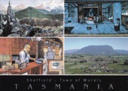 Sheffield, Town Of Murals, Multiview, North West Tasmania - Unused - Autres & Non Classés