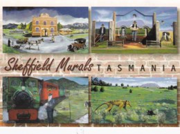 Sheffield Murals, North West Tasmania - Unused - Andere & Zonder Classificatie