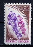 Andorre Français - Andorra 1980 Y&T N°288 - Michel N°309 (o) - 1,20f Championnat Du Monde De Cyclisme - Usati