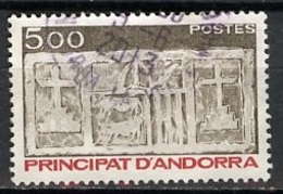 Andorre Français - Andorra 1983 Y&T N°324 - Michel N°345 (o) - 5,00f écu Primitif Des Vallées - Usados