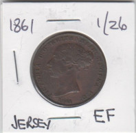 Jersey Coin Queen Victoria One Twentysixth Of A Shilling - Jersey