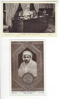 2 Cpa MAROC SA MAJESTE LE SULTAN SIDI MOHAMMED  /FREE SHIPPING REGISTERED - Other & Unclassified