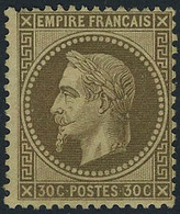 Neuf Avec Charnière N° 30, 30c Brun, T.B., Signé JF Brun - Altri & Non Classificati