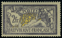 Neuf Sans Charnière N° 122, 2f Violet Et Jaune Type Merson, T.B. - Sonstige & Ohne Zuordnung