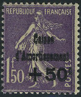 Neuf Sans Charnière N° 266/68, La 4è Serie Caisse D'Amortissement, T.B. - Sonstige & Ohne Zuordnung