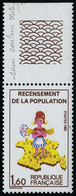 Neuf Sans Charnière N° 2202b, Le Recensement, Couleur Verte Manquante, Bdf, T.B. - Altri & Non Classificati