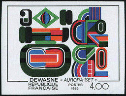 Neuf Sans Charnière N° 2263, Aurora-set, Oeuvre De Dewasne, 1ex ND + épreuve De Luxe, TB - Altri & Non Classificati