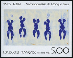 Neuf Sans Charnière N° 2561, Oeuvre D Yves Klein 1ex ND + épreuve De Luxe, T.B. - Altri & Non Classificati
