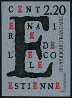 Neuf Sans Charnière N° 2563, Ecole Estienne, 1ex ND + épreuve De Luxe, T.B. - Altri & Non Classificati