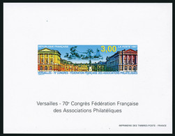Neuf Sans Charnière N° 3073, Versailles, 70è Congrès Fédération Française Des Associations Philatéliques, Feuillet Non D - Altri & Non Classificati