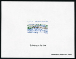 Neuf Sans Charnière N° 3107, Sablé  Sur Sarthe, Feuillet Non Dentelé Gommé, T.B. - Altri & Non Classificati