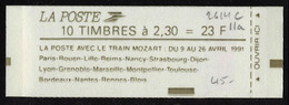 Neuf Sans Charnière N° 2614-C2, + 2614 C11a, Les 2 Carnets T.B. - Sonstige & Ohne Zuordnung