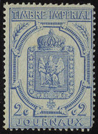 Neuf Avec Charnière N° 8, 2c Bleu, T.B. - Sonstige & Ohne Zuordnung