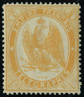 Neuf Avec Charnière N° 7a, 1f Orange Clair, T.B. - Altri & Non Classificati