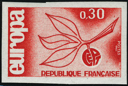 Neuf Sans Charnière 1965, France N° 1455/56. EUROPA 1965. La Paire Non Dentelée + La Même En 2 épreuves De Luxe. T.B. - Autres & Non Classés