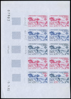 Neuf Sans Charnière N° 300/1, La Paire Europa 1982, Bloc De 10, Essais De Couleurs, ND, Bdf, CD. T.B. - Other & Unclassified