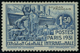 Neuf Avec Charnière 1931 Exposition Coloniale 103 Valeurs Qq Rousseurs Sinon TB - Other & Unclassified
