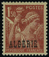 Neuf Avec Charnière N° 233a, 1.50 Iris, Sans Surcharge 2f, T.B. Rare, Signé Brun - Altri & Non Classificati