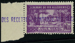 Neuf Sans Charnière N° 94a, 16f55 Lilas Double Impression, Bdf T.B. - Autres & Non Classés