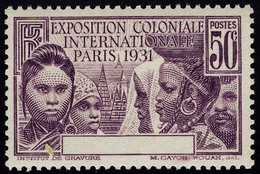 Neuf Sans Charnière N° 149a/52a, Expo 1931 Série De 4 Valeurs Sans La Légende Cameroun, T.B. Maury - Autres & Non Classés