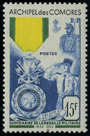Neuf Avec Charnière N° 12, 15f Médaille Militaire T.B. - Altri & Non Classificati