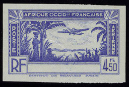 Neuf Sans Gomme N° 3a, 4f50 Bleu Sans Légende Côte D'Ivoire, ND, T.B. - Sonstige & Ohne Zuordnung